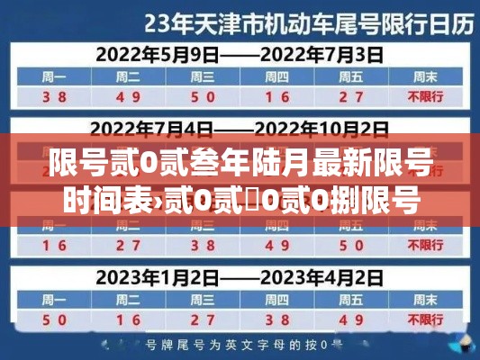 限号贰0贰叁年陆月最新限号时间表›贰0贰無0贰0捌限号